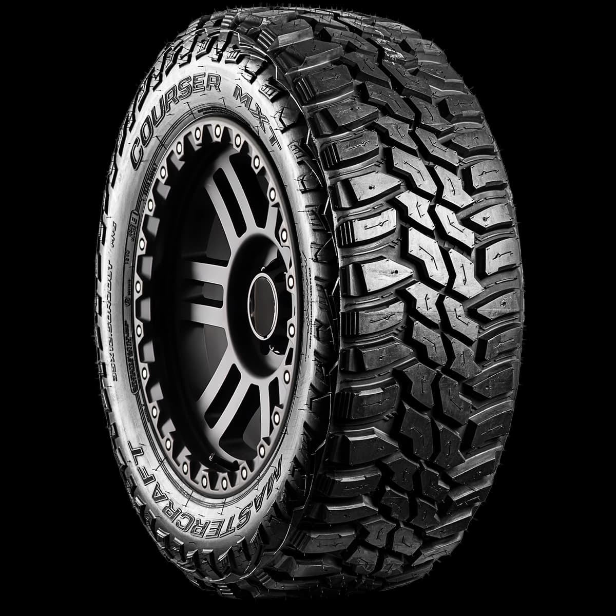 Mastercraft Courser MXT 20" angled tire