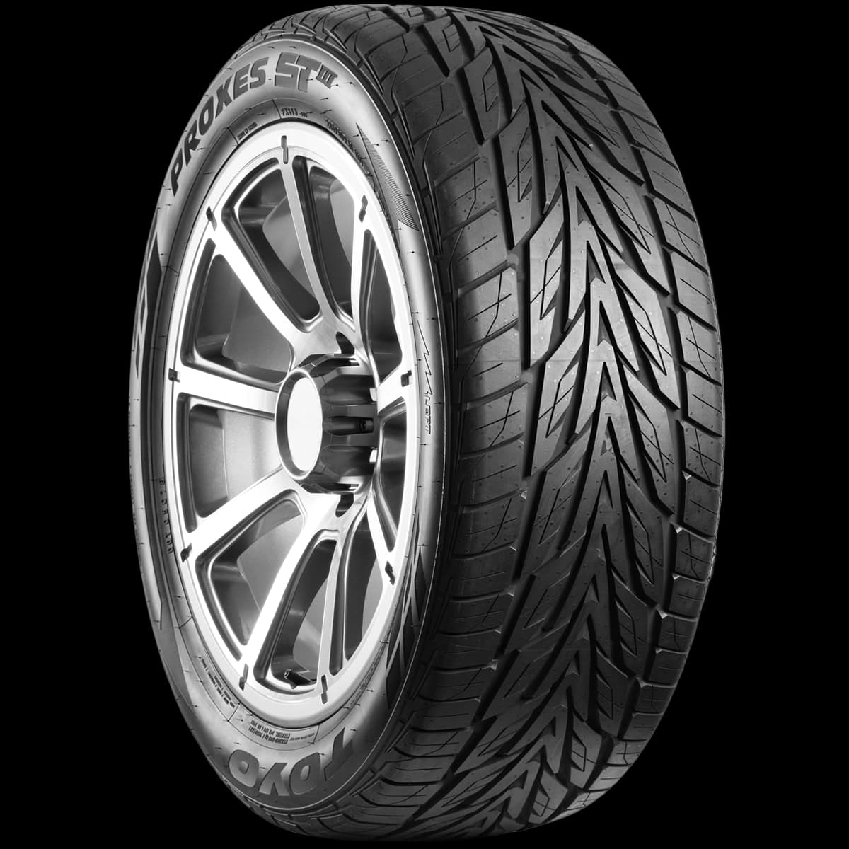 Toyo Proxes ST III 20" angled tire