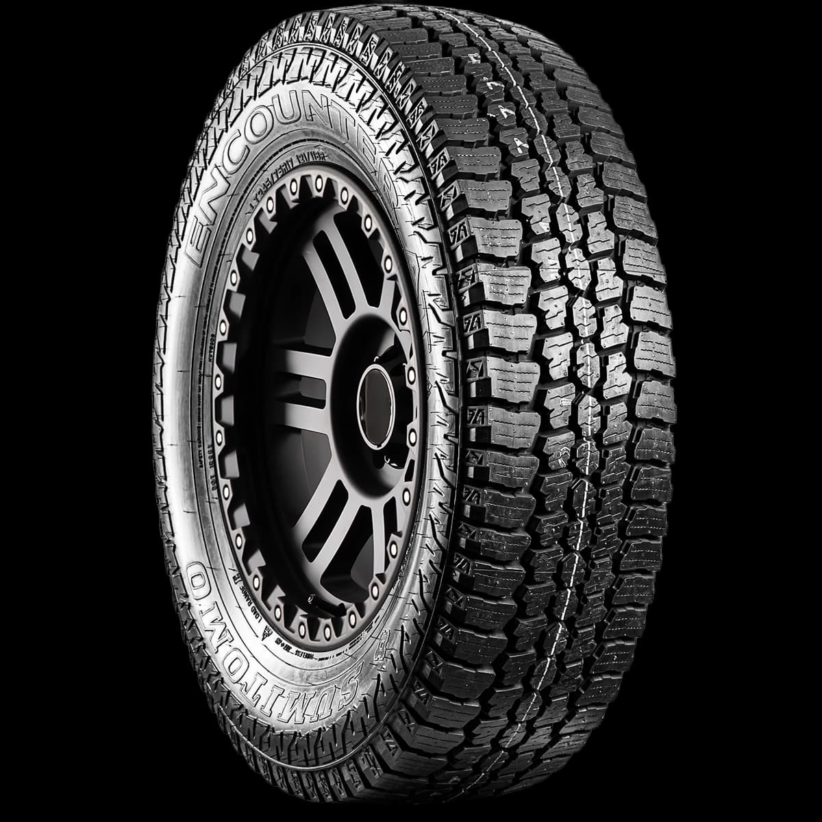 Sumitomo Encounter AT 17" angled tire
