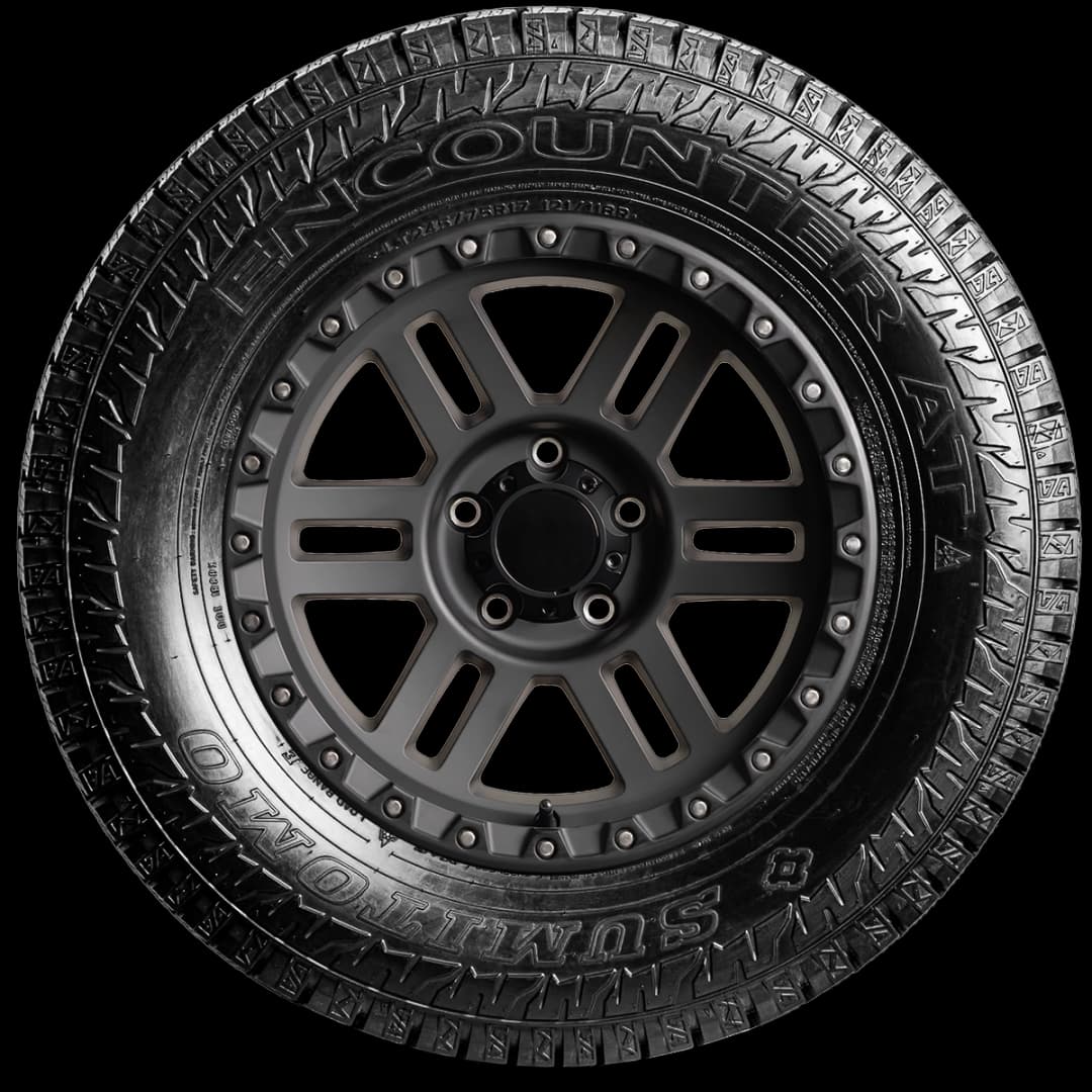 Sumitomo Encounter AT 17" side tire