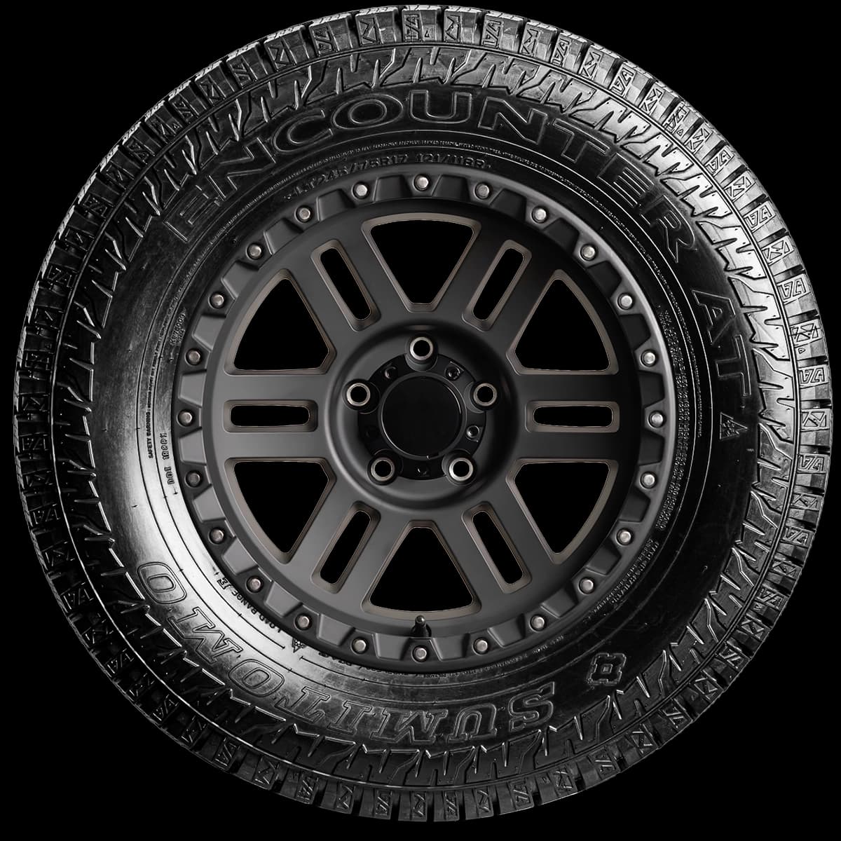 Sumitomo Encounter AT 17" side tire