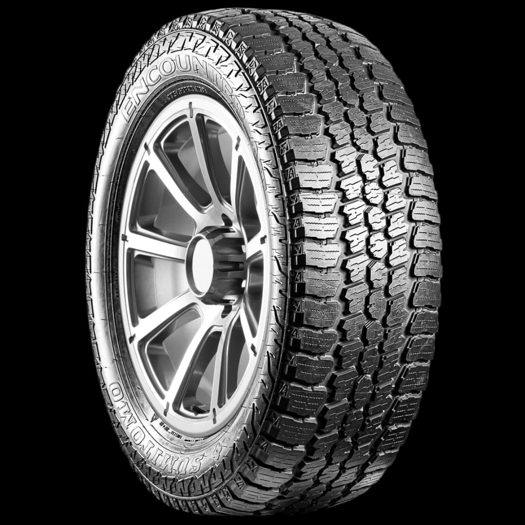 Sumitomo Encounter AT 20" angled tire
