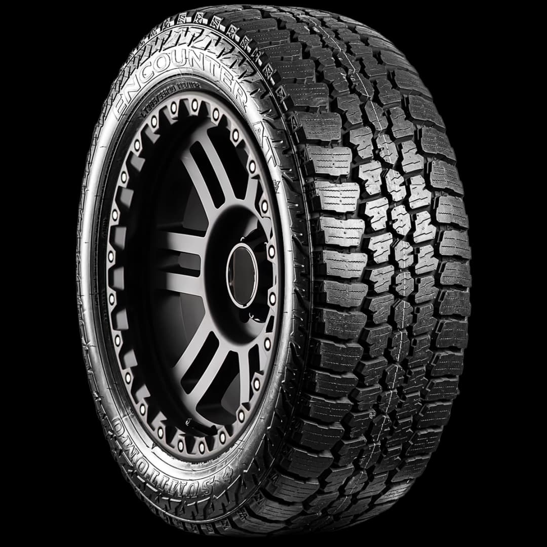 Sumitomo Encounter AT 20" angled tire