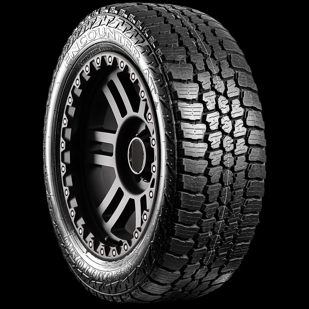 Sumitomo Encounter AT 20" angled tire
