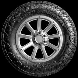 Toyo Open Country CT 17" side tire