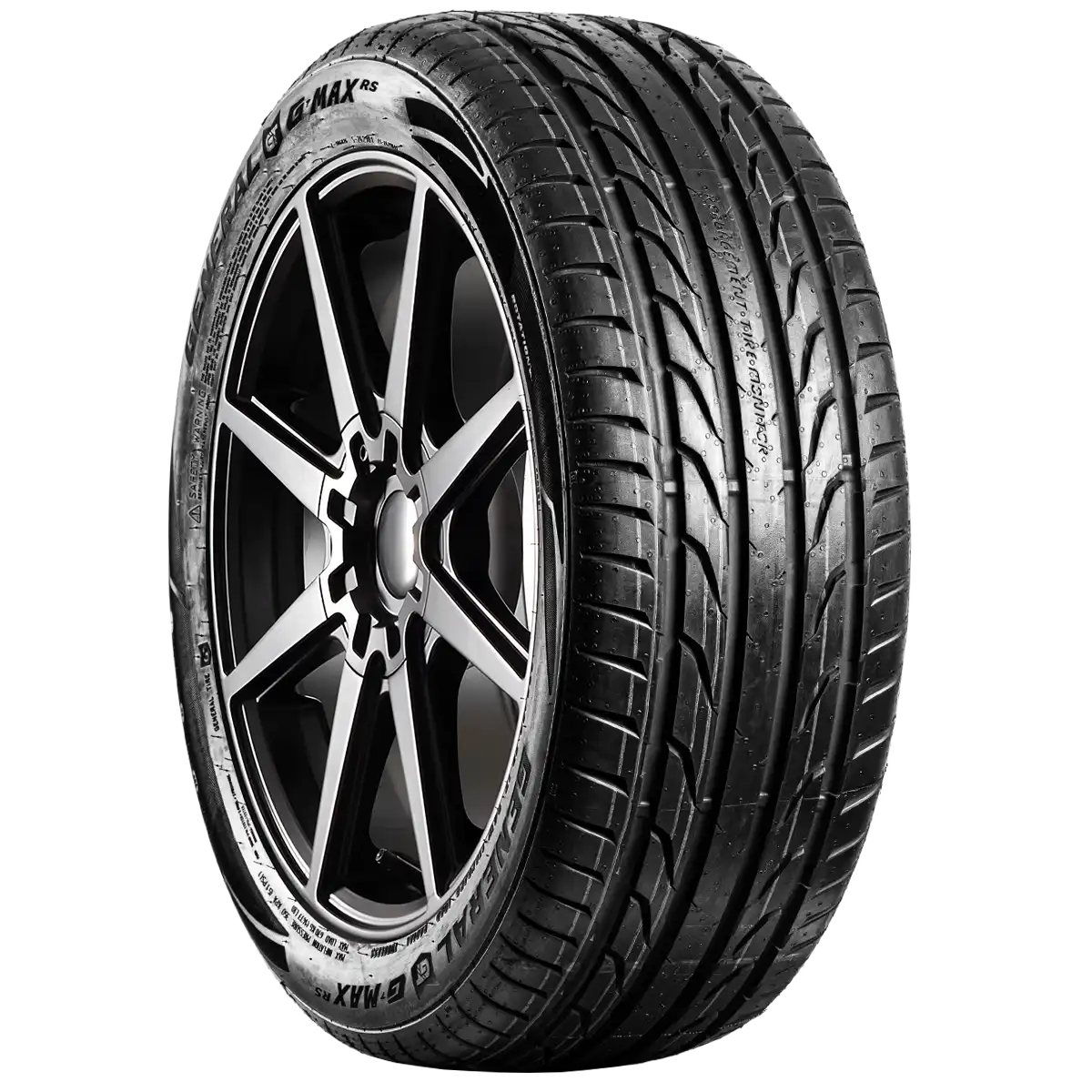 General G-Max RS 17" angled tire