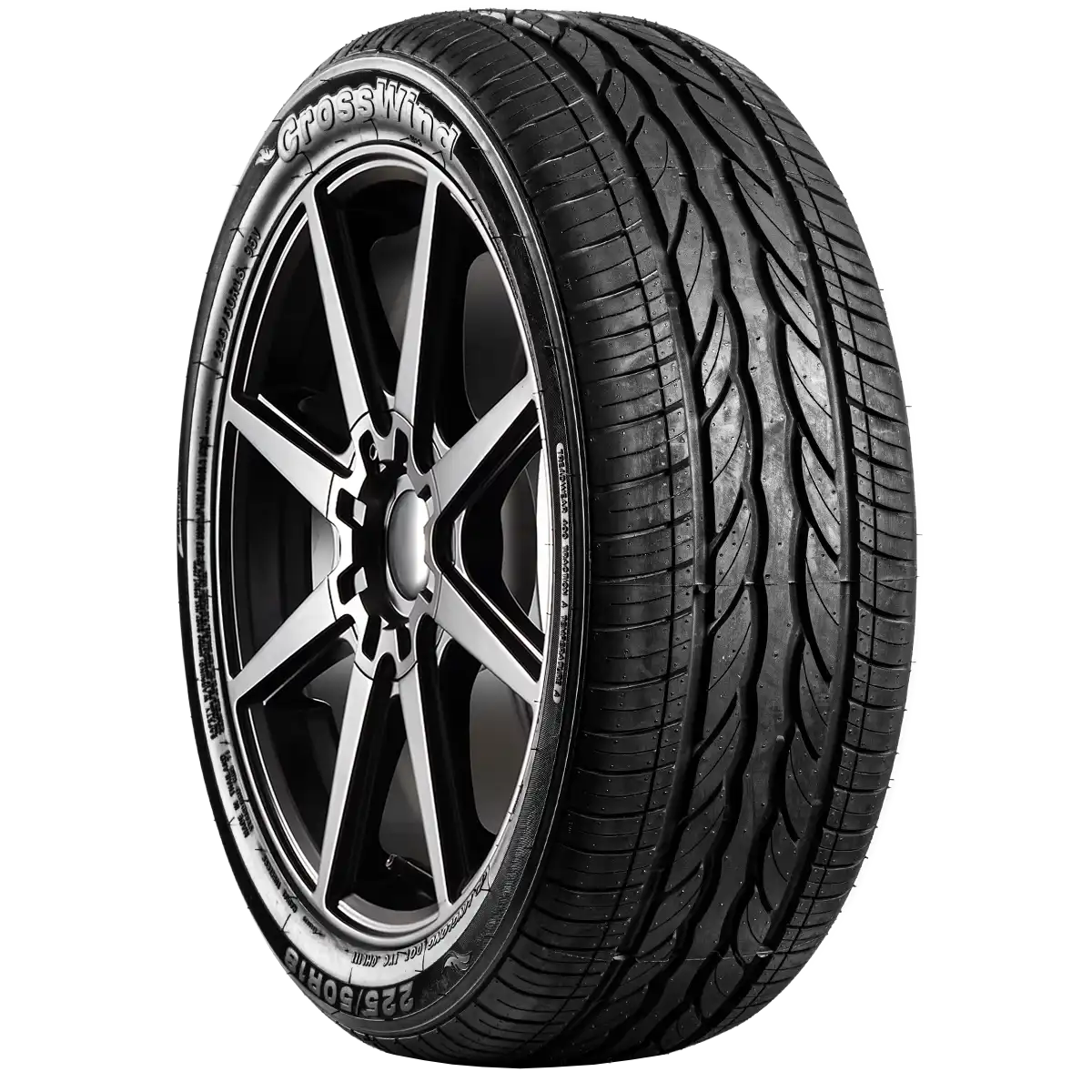 Crosswind All Season UHP 17" angled tire