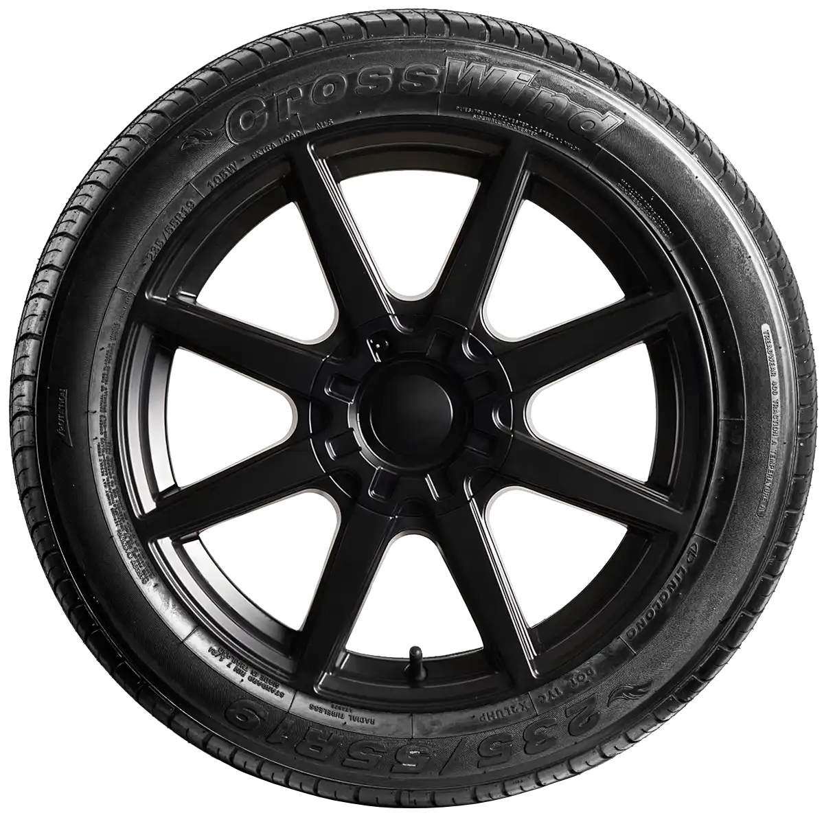 Crosswind All Season UHP 20" side tire