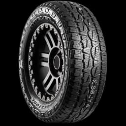 Bridgestone Dueler A/T Revo 3 17" angled tire