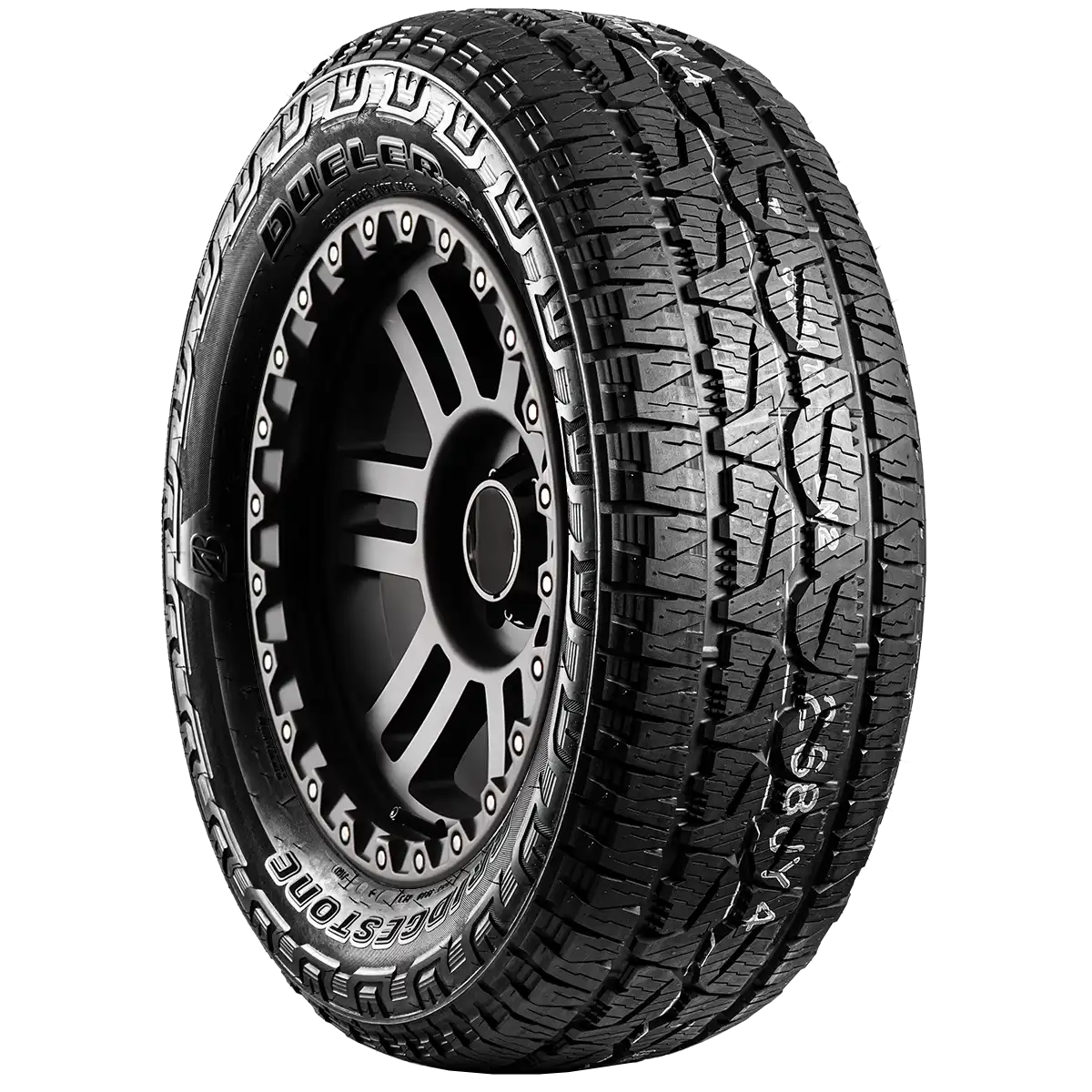 Bridgestone Dueler A/T Revo 3 17" angled tire