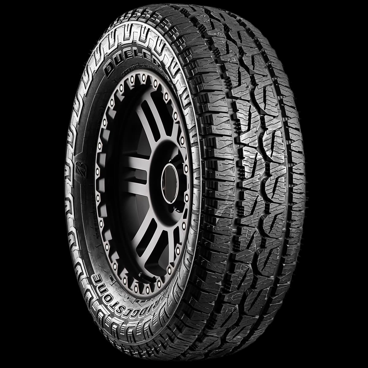Bridgestone Dueler A/T Revo 3 20" angled tire