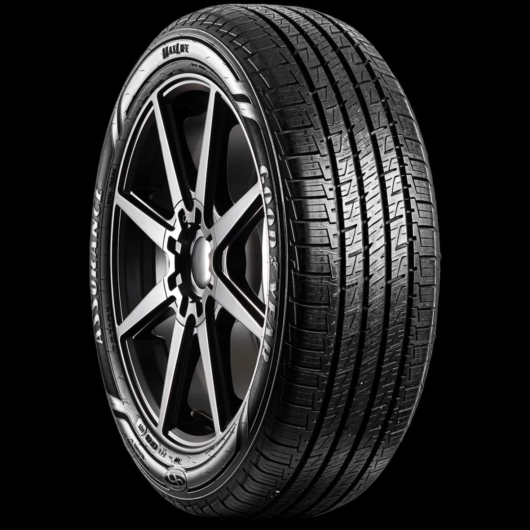 Goodyear Assurance Maxlife 20" angled tire