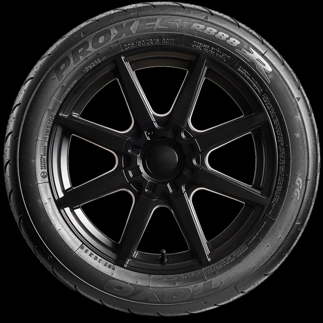 Toyo Proxes R888R 17" side tire