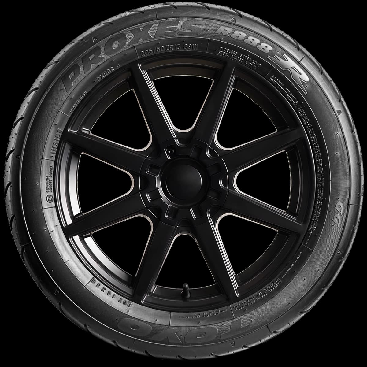 Toyo Proxes R888R 17" side tire