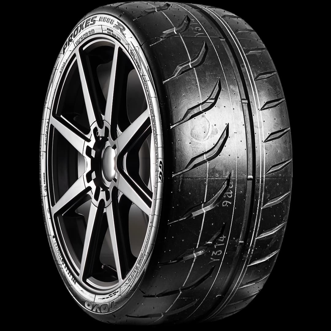 Toyo Proxes R888R 20" angled tire