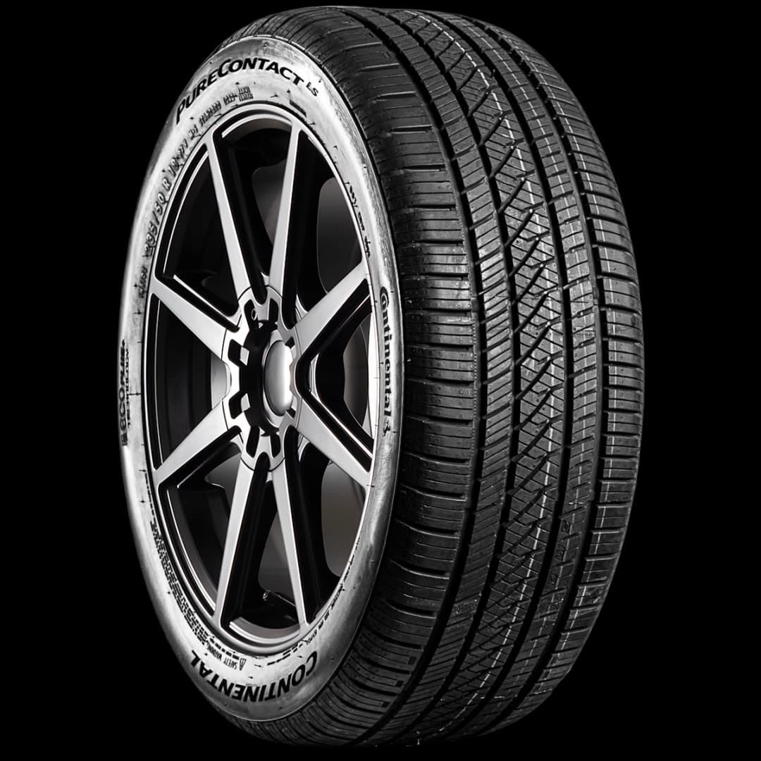 Continental PureContact LS with Eco Plus Technology 17" angled tire