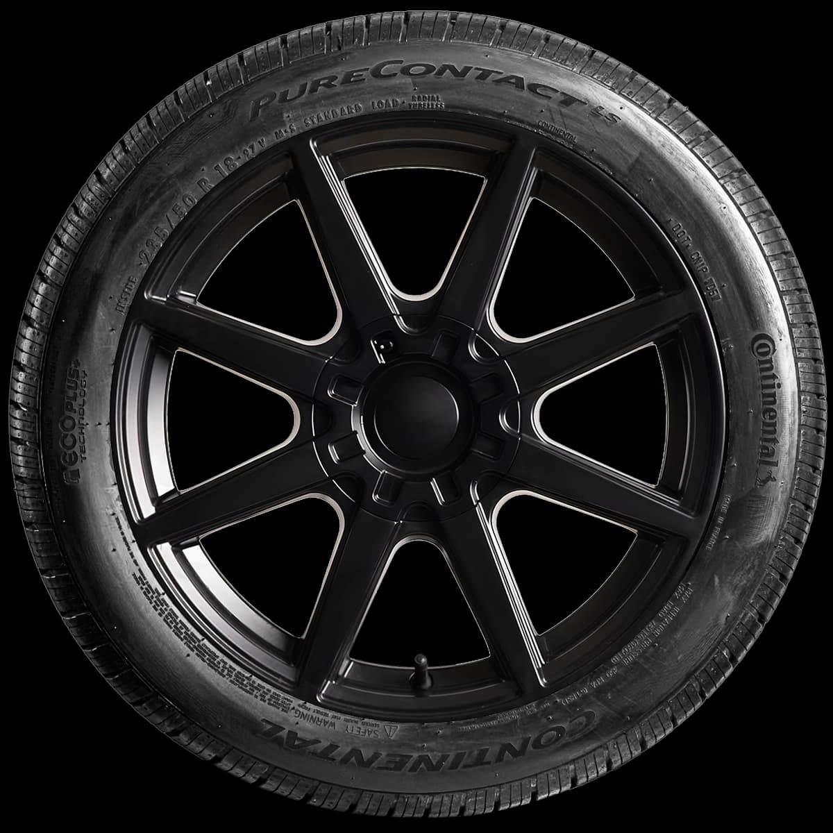 Continental PureContact LS with Eco Plus Technology 17" side tire