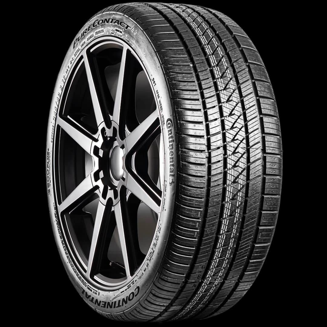 Continental PureContact LS with Eco Plus Technology 20" angled tire
