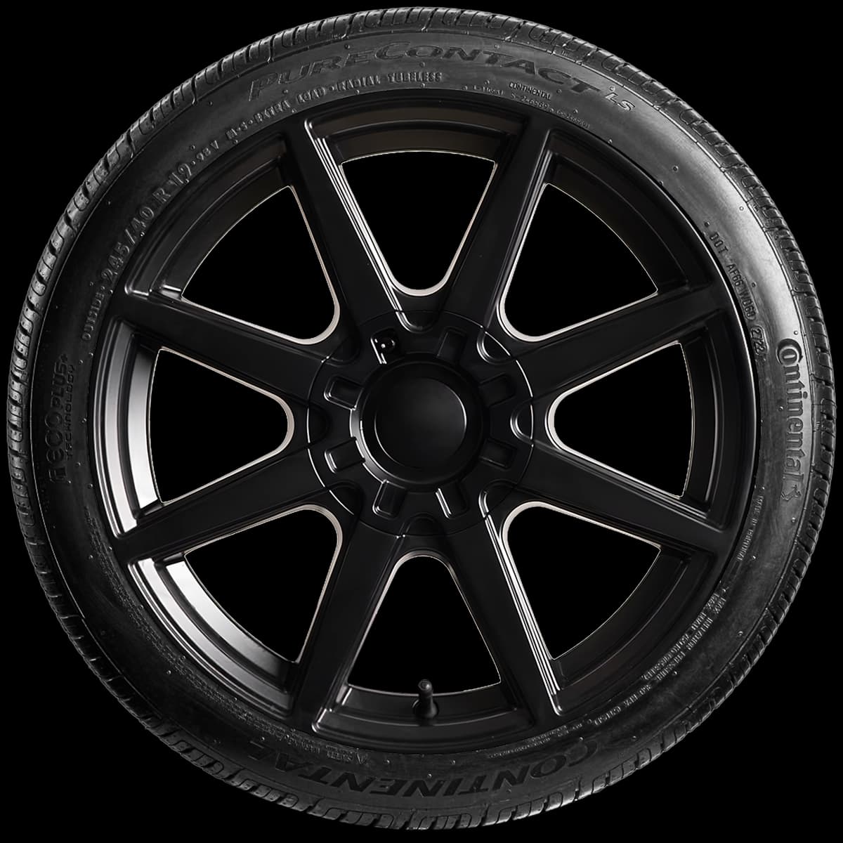 Continental PureContact LS with Eco Plus Technology 20" side tire