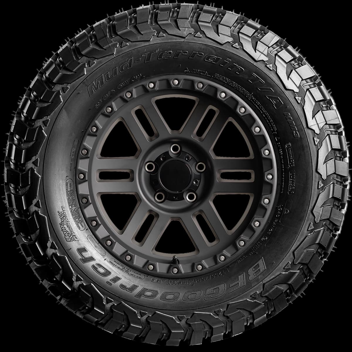 BFGoodrich Mud Terrain TA KM3 17" side tire