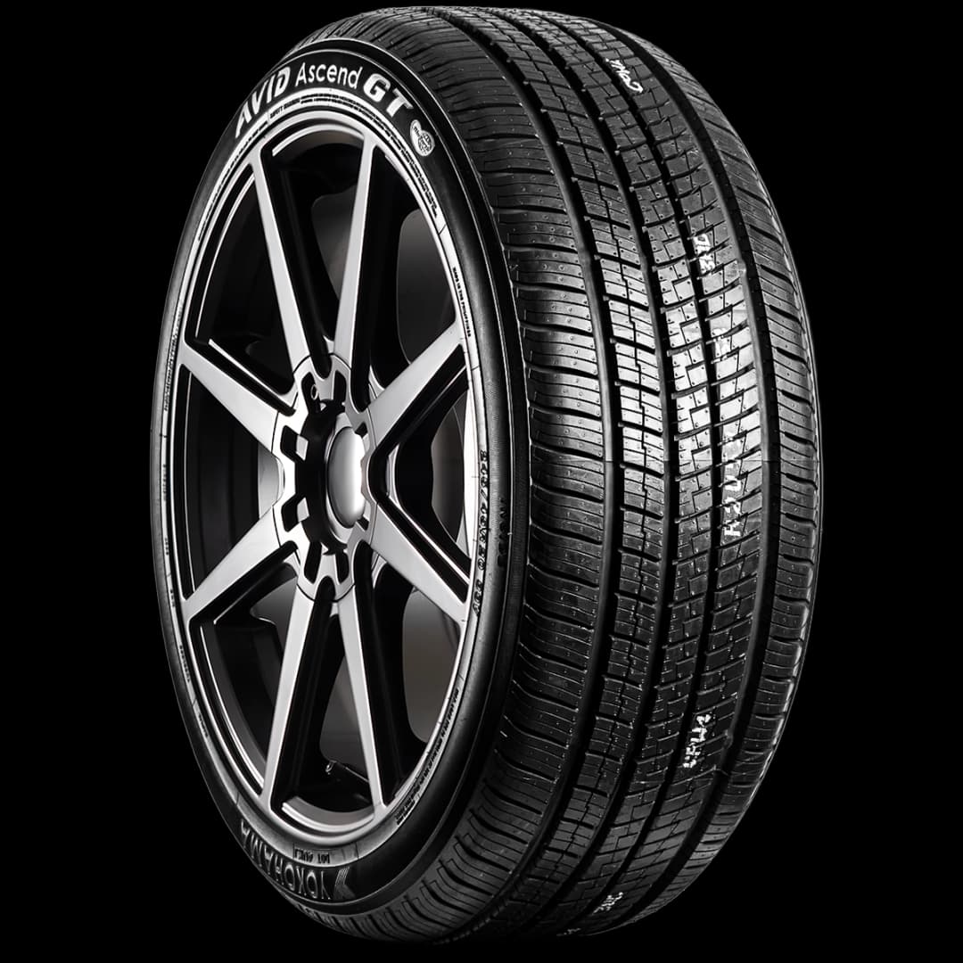 Yokohama Ascend GT 20" angled tire