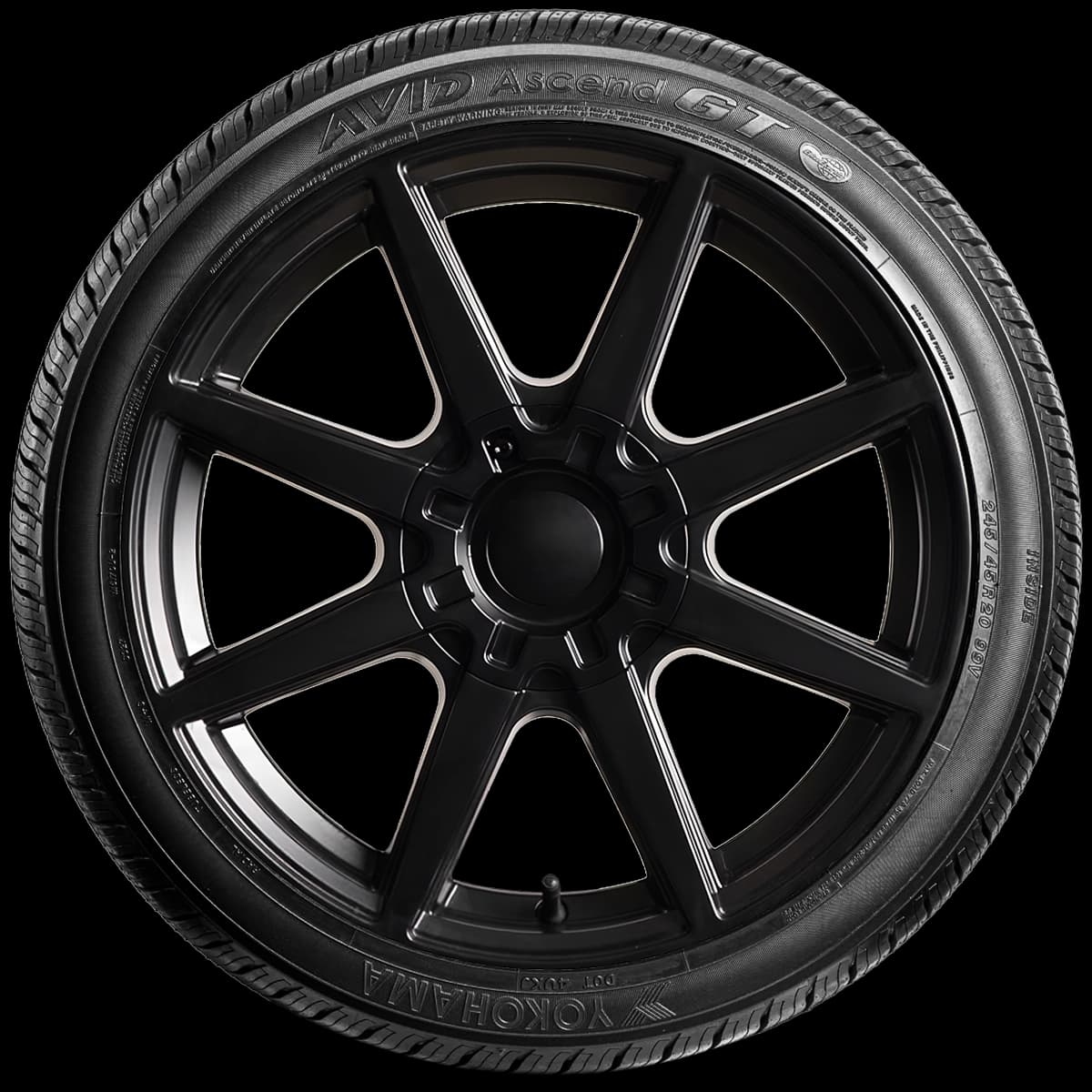 Yokohama Ascend GT 20" side tire