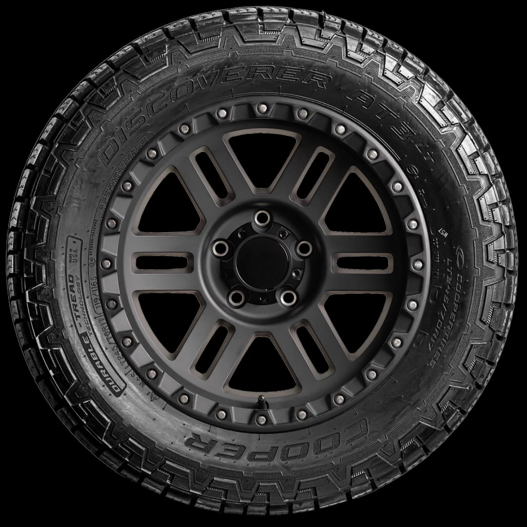 Cooper Discoverer AT3 LT 17" side tire