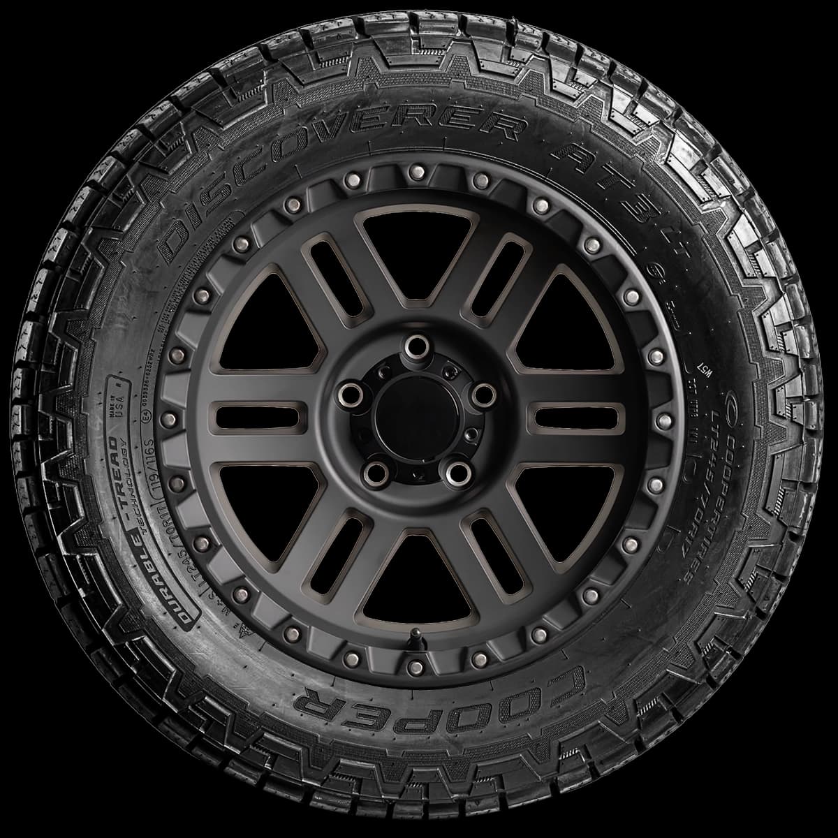 Cooper Discoverer AT3 LT 17" side tire