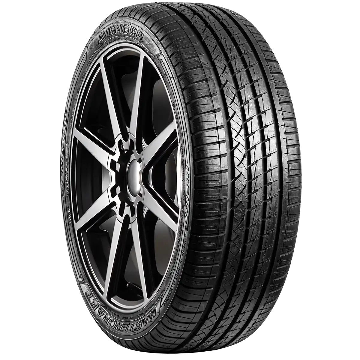 Mastercraft Avenger M8 20" angled tire
