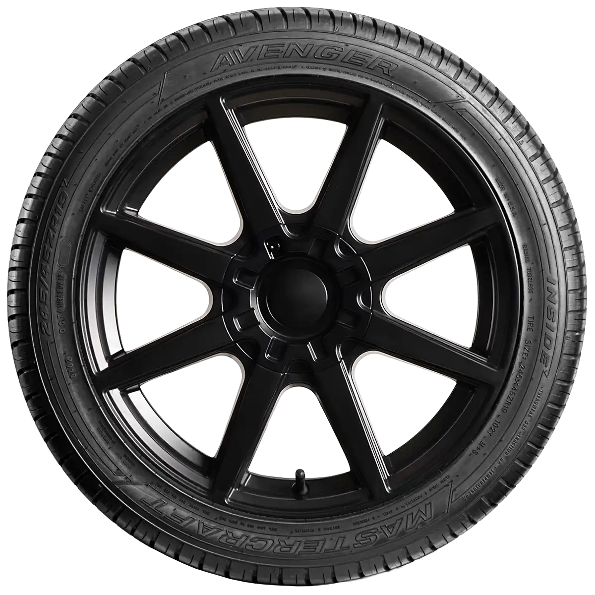 Mastercraft Avenger M8 20" side tire