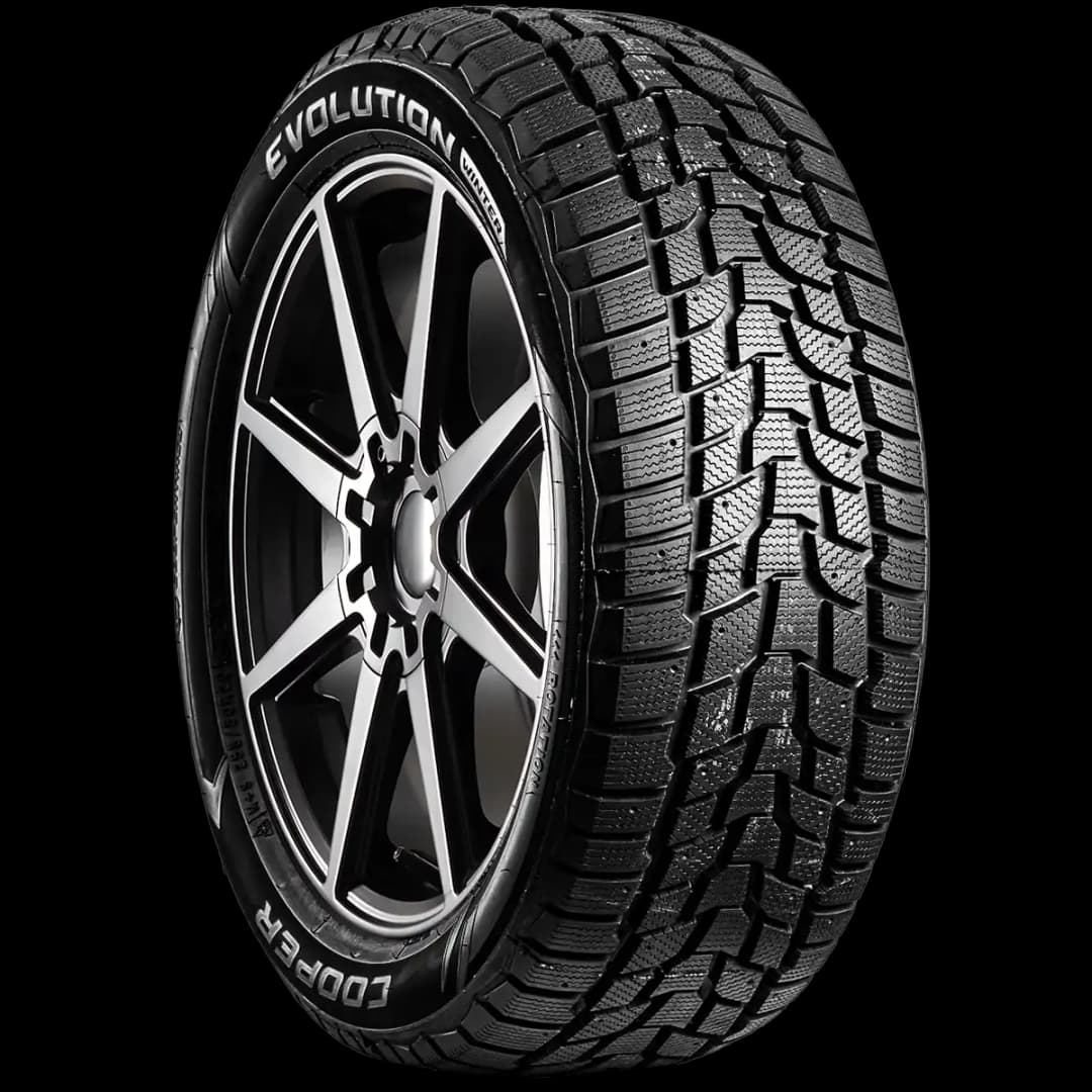 Cooper Evolution Winter 20" angled tire