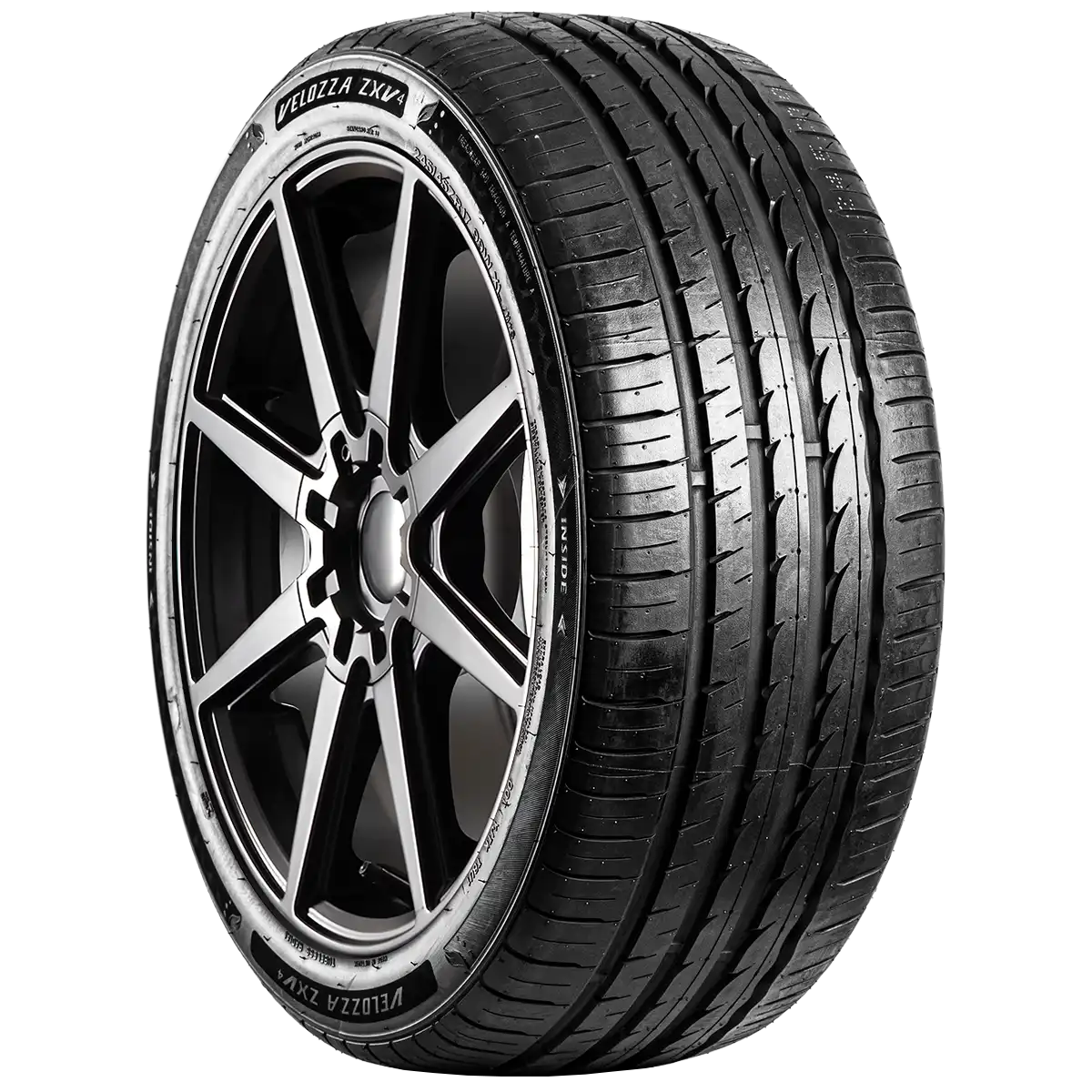 TBC Velozza ZXV4 17" angled tire