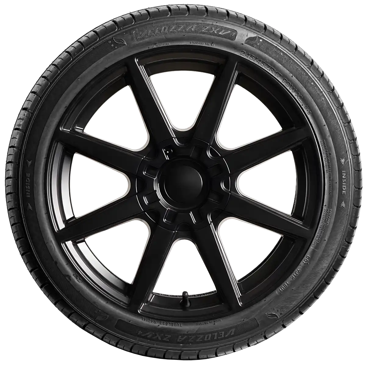 TBC Velozza ZXV4 17" side tire