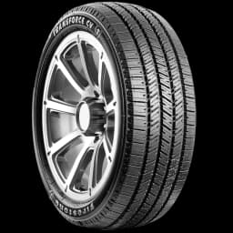 Firestone Transforce CV 17" angled tire