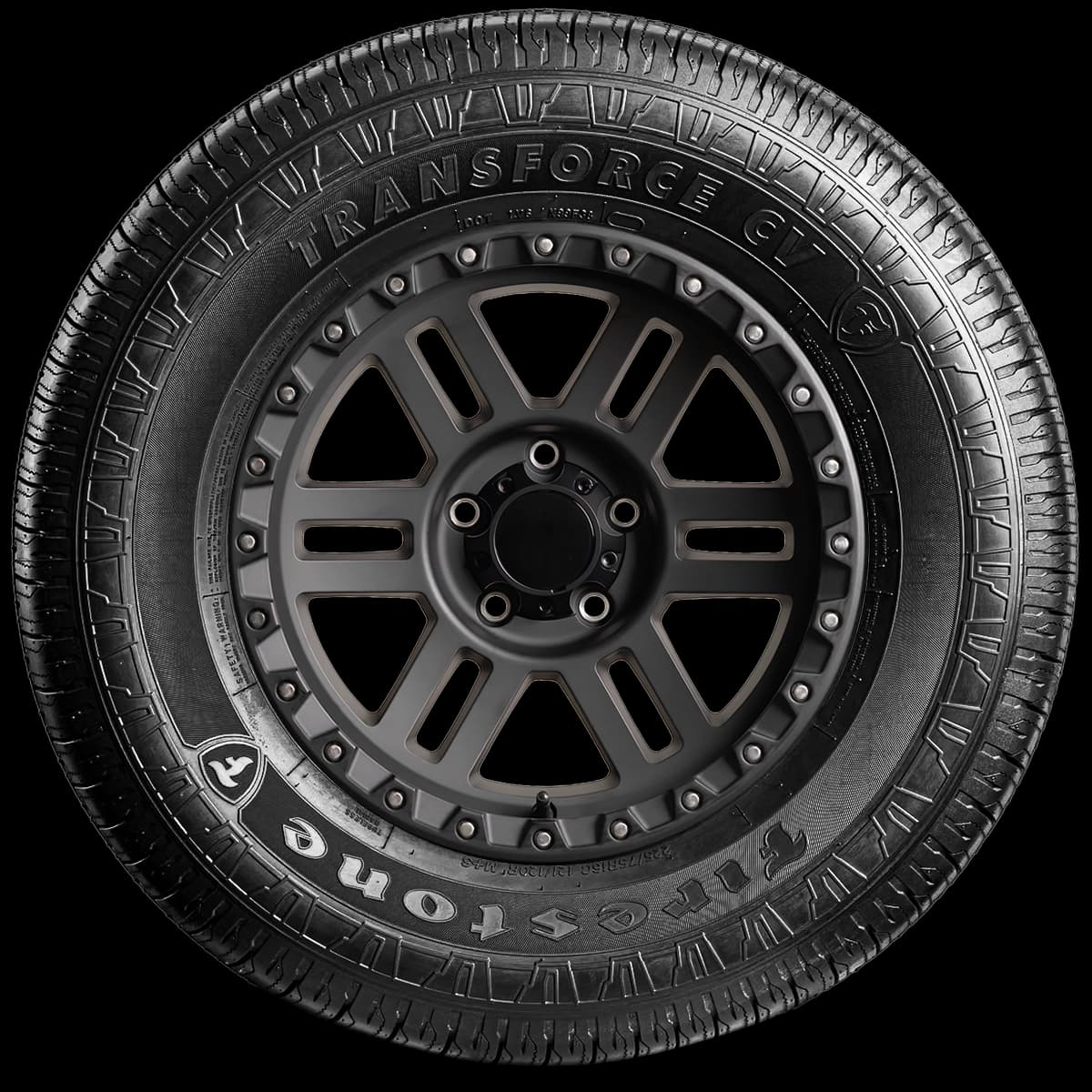 Firestone Transforce CV 17" side tire