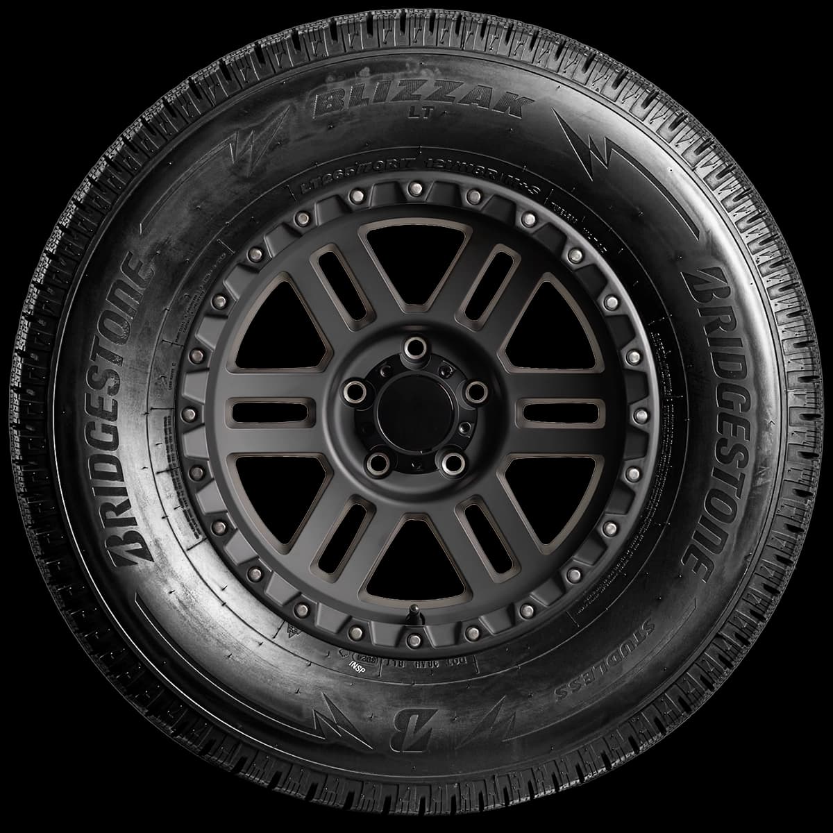 Bridgestone Blizzak LT 17" side tire