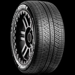 Michelin Pilot Alpin 5 SUV 20" angled tire