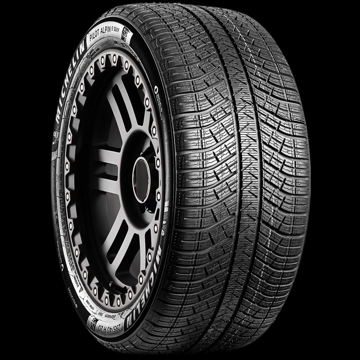 Michelin Pilot Alpin 5 SUV 20" angled tire