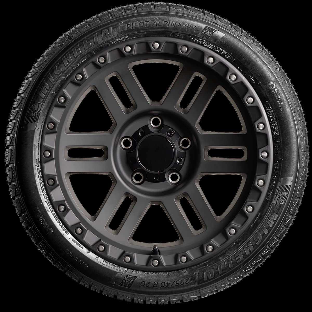 Michelin Pilot Alpin 5 SUV 20" side tire
