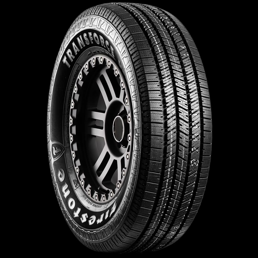 Firestone Transforce HT2 17" angled tire