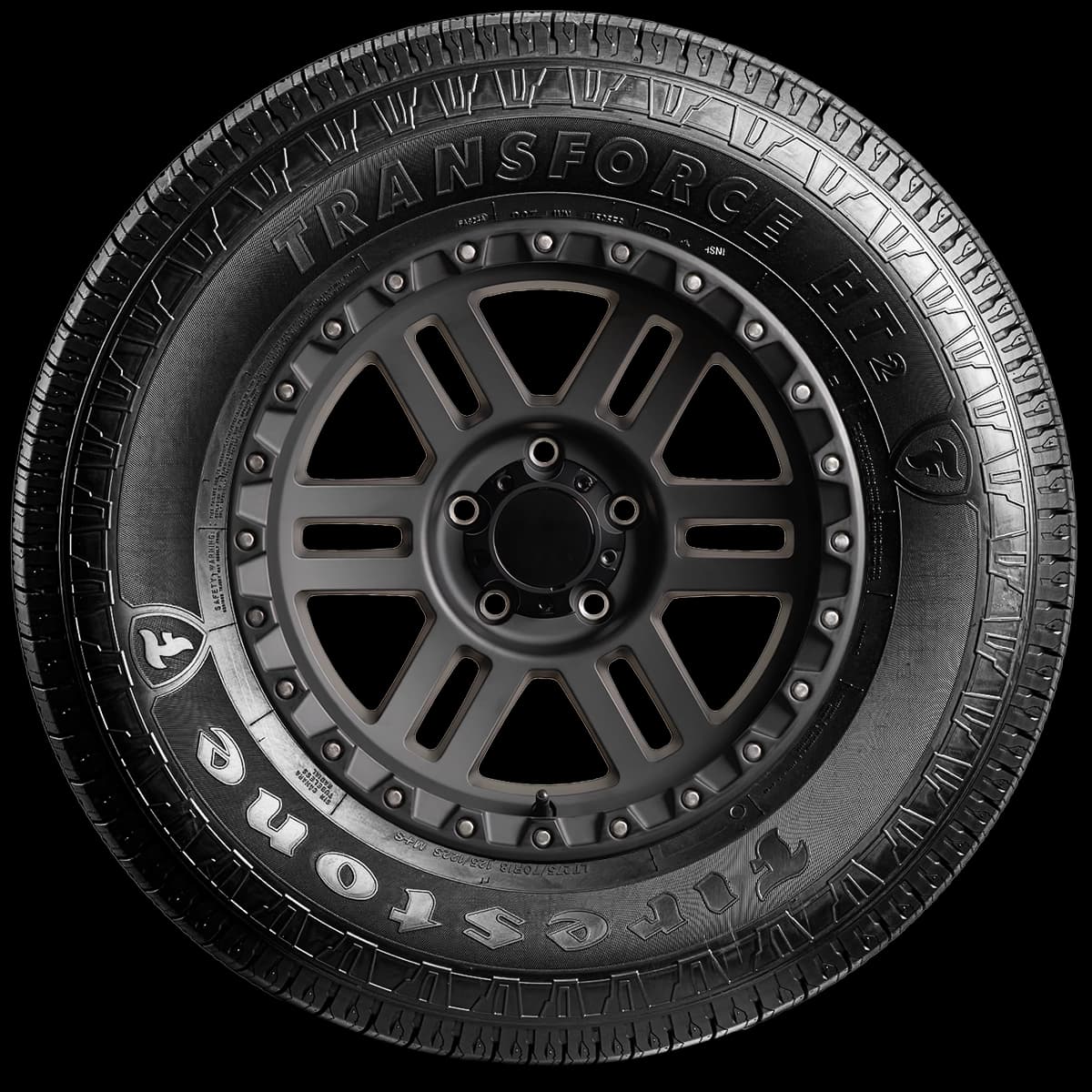 Firestone Transforce HT2 17" side tire