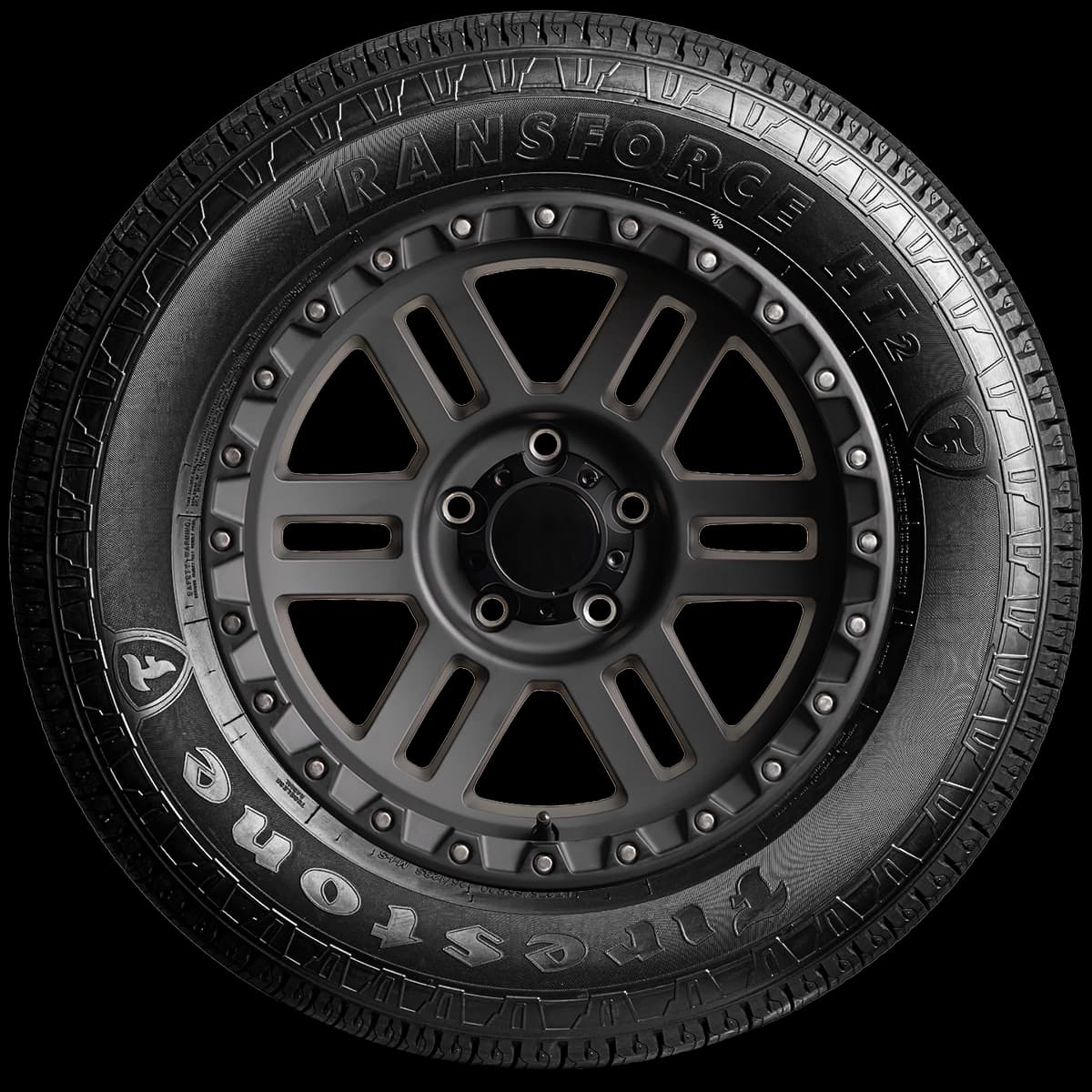 Firestone Transforce HT2 20" side tire
