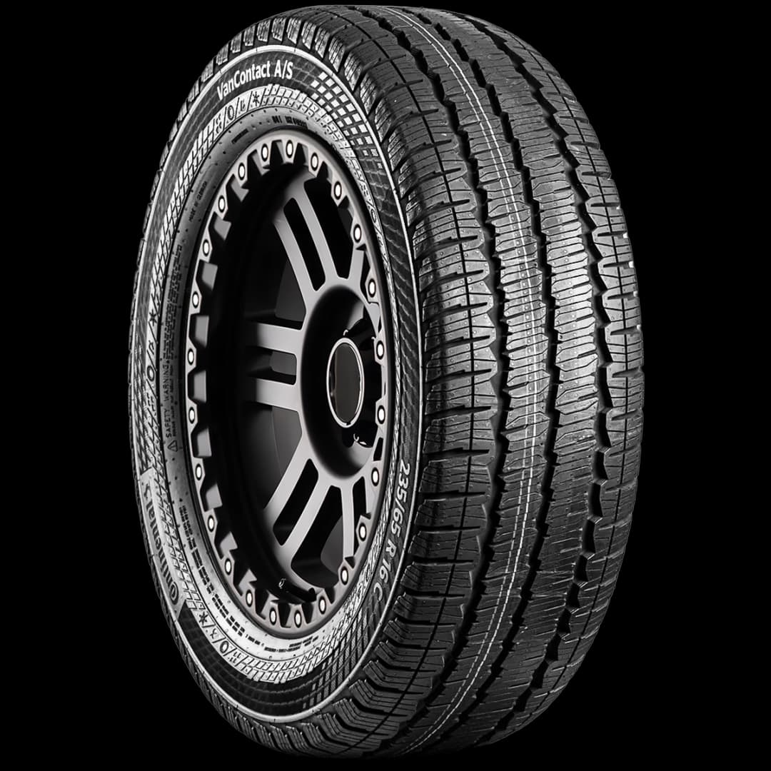 Continental VancoContact A/S 17" angled tire