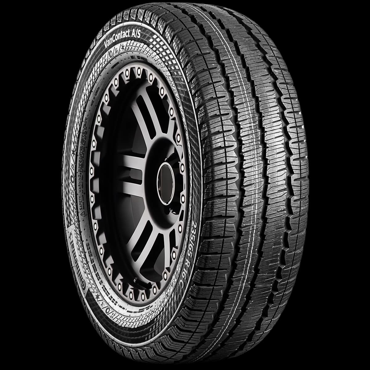 Continental VancoContact A/S 17" angled tire