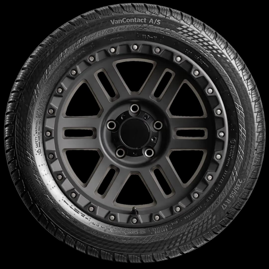 Continental VancoContact A/S 17" side tire