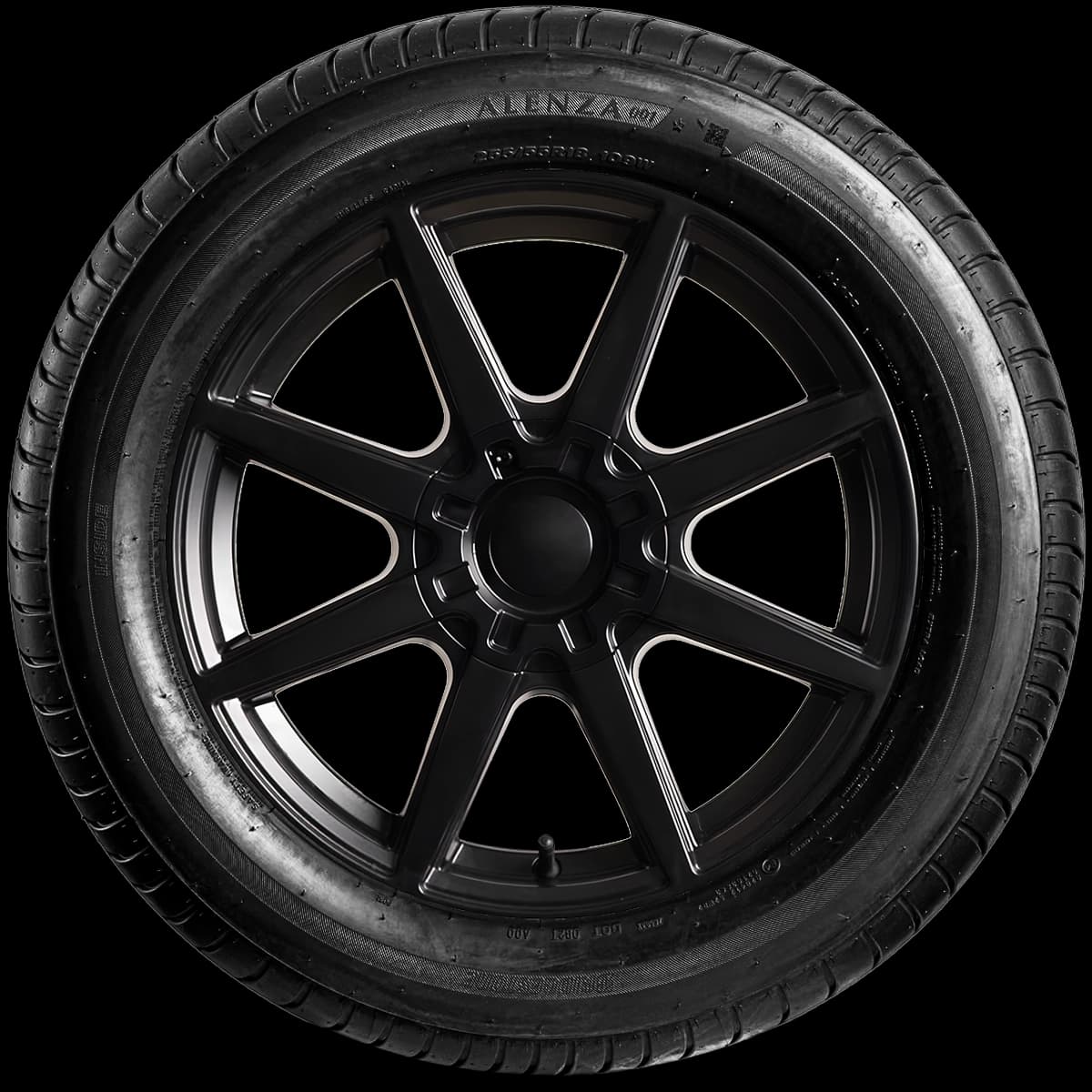 Bridgestone Alenza 001 17" side tire