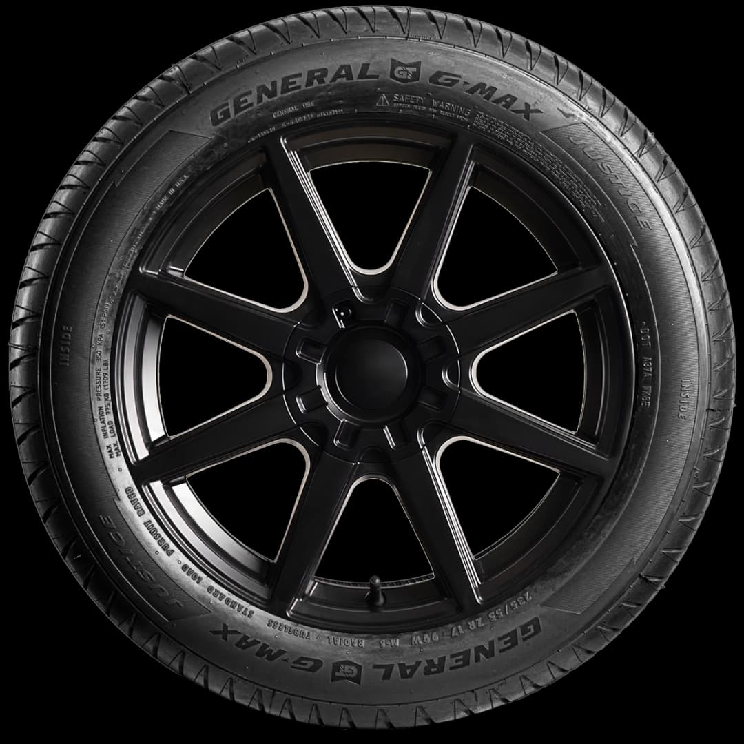 General G-Max Justice 17" side tire