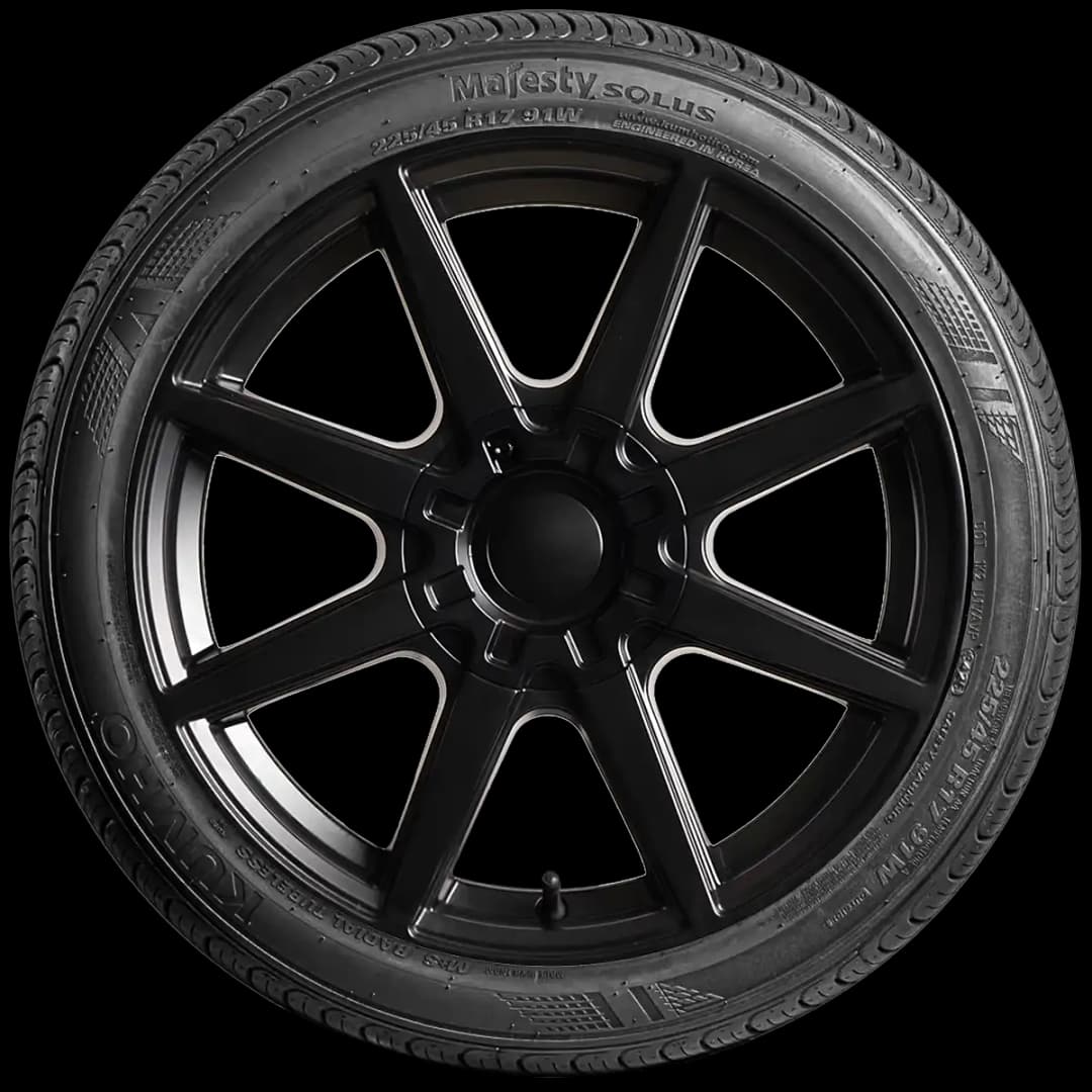 Kumho Majesty Solus KU50 17" side tire