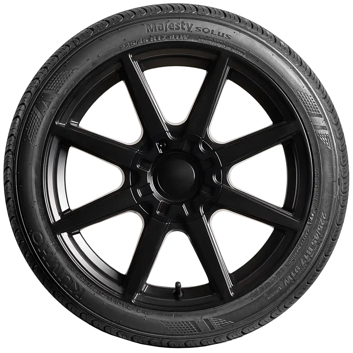 Kumho Majesty Solus KU50 17" side tire