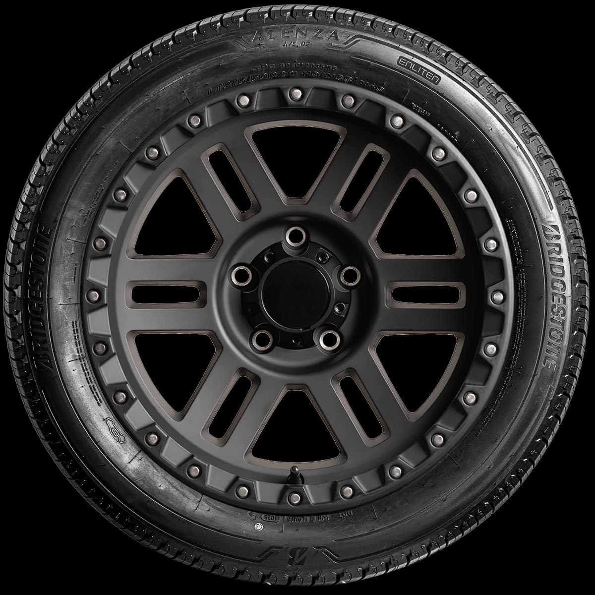 Bridgestone Alenza AS 02 20" side tire